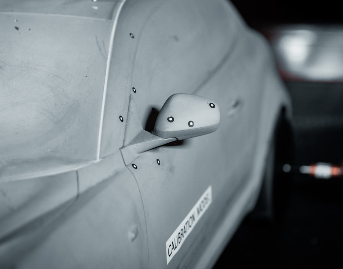 Photo Model Alfa Romeo Giulietta with sensors