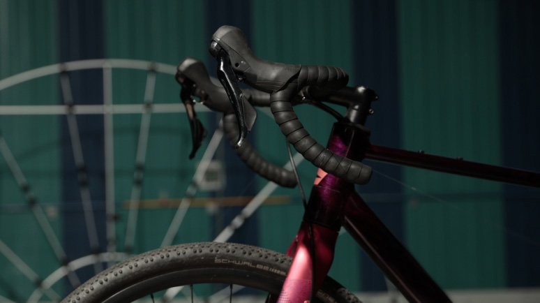 Bicycle handlebar detail