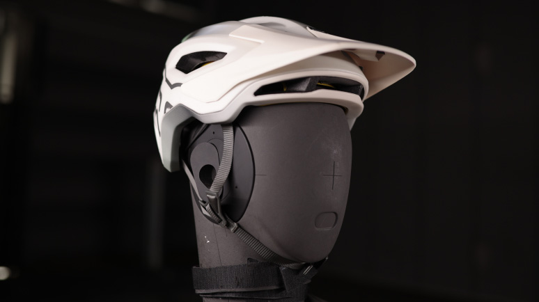 Photo of bike helmet on mannequin