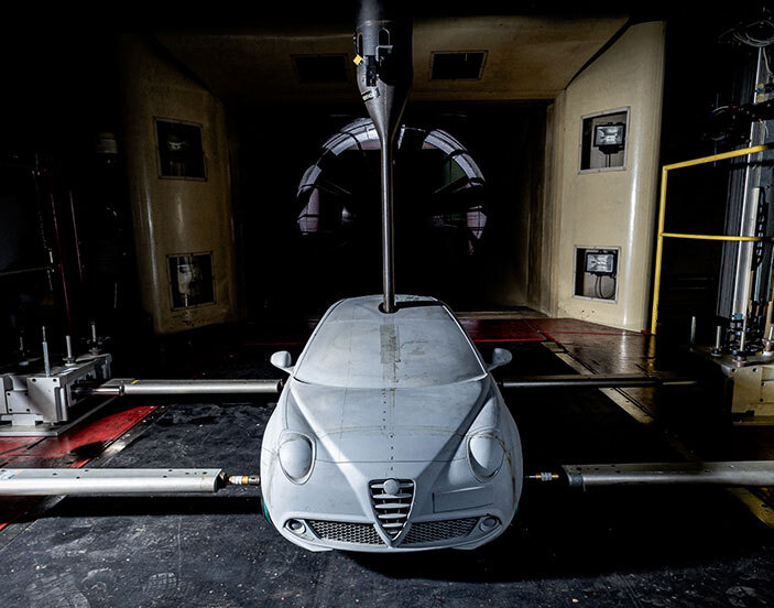 Foto frontale modellino Alfa Romeo Mito